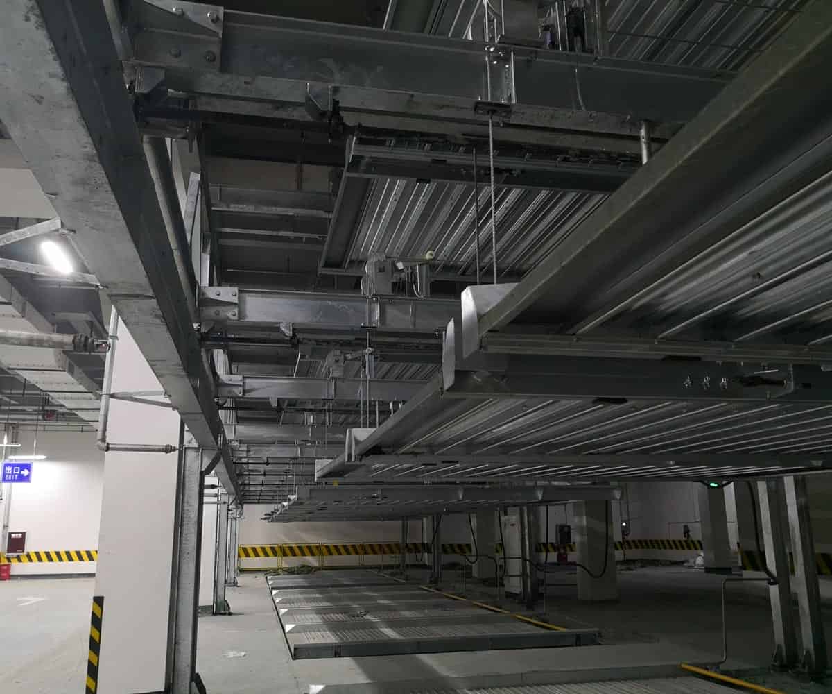 負(fù)一正一地坑PSH2-D1二層升降橫移機(jī)械式立體停車庫(kù) 負(fù)一正一地坑PSH2-D1二層升降橫移機(jī)械式立體停車庫(kù)